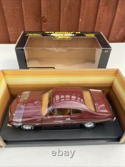 Ertl American Muscle 1/18 Scale Diecast 1970 Chevrolet Chevelle SS Burgundy Rare