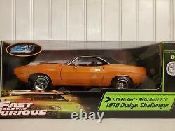 Ertl The Fast And The Furious 1970 Dodge Challenger 118 Scale Diecast Movie Car