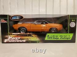 Ertl The Fast And The Furious 1970 Dodge Challenger 118 Scale Diecast Movie Car