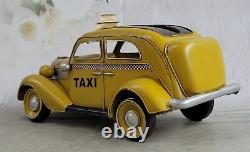 European Finery 112 Scale 1930 Yellow American Model Taxi Decoration Decor Gift