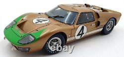Exoto 1/18 Scale Diecast 18046 Ford GT40 MKII 1966 Le Mans #4 Gold