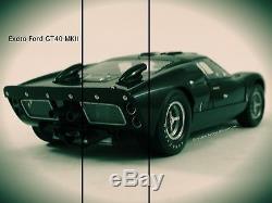 Exoto 1966 Ford GT40 MKII Prototype 118 Scale Diecast Racing Legends Model Car