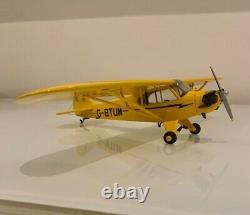Extremely Rare 136 scale metal Piper J-3C-65 Cub model G-BTUM