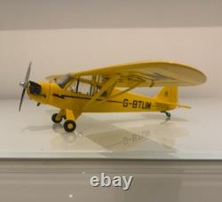 Extremely Rare 136 scale metal Piper J-3C-65 Cub model G-BTUM