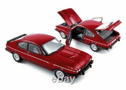 FORD CAPRI 2.8i injection model road car red 1983 118th scale NOREV 182708