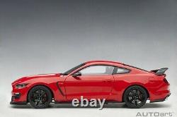 FORD MUSTANG SHELBY GT350R RACE RED 1/18 Scale New Release