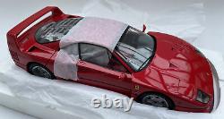 Ferrari F40 diecast model road sports car red 118th scale Kyosho 08411R BOX