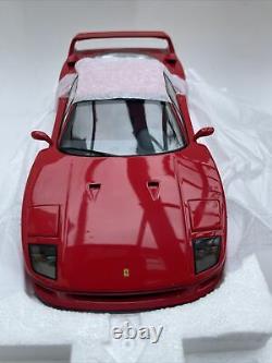 Ferrari F40 diecast model road sports car red 118th scale Kyosho 08411R BOX