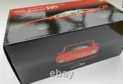 Ferrari F40 diecast model road sports car red 118th scale Kyosho 08411R BOX