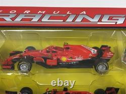 Ferrari Formula 1 Set of 7 Cars with Display Stand 143 Scale Bburago 36864