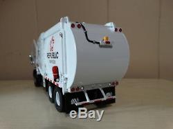 First Gear Republic Front Load Garbage Truck Mack MR 134 Scale Diecast 2002