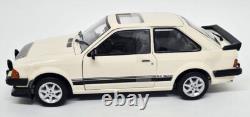 Ford Escort RS1600i 1984 Diamond White SunStar 1/18 Scale Diecast H4997R