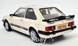 Ford Escort RS1600i 1984 Diamond White SunStar 1/18 Scale Diecast H4997R