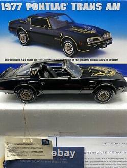 Franklin Mint 1/24 Scale Pontiac Trans Am Smokey And The Bandit RARE RARE