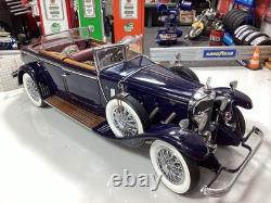 Franklin Mint 124 Scale Model 1926 Mercedes Benz (Type 630) Model K. Boxed