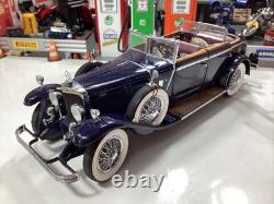 Franklin Mint 124 Scale Model 1926 Mercedes Benz (Type 630) Model K. Boxed