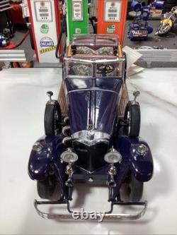 Franklin Mint 124 Scale Model 1926 Mercedes Benz (Type 630) Model K. Boxed