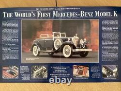 Franklin Mint 124 Scale Model 1926 Mercedes Benz (Type 630) Model K. Boxed