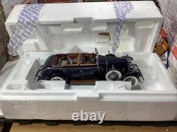 Franklin Mint 124 Scale Model 1926 Mercedes Benz (Type 630) Model K. Boxed