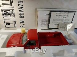 Franklin Mint 1996 Ford F-150 Pickup Truck Red 124 Scale Diecast Model withHitch