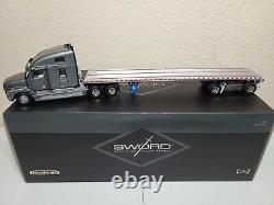 Freightliner Century Truck with East Flatbed Trailer Grey Sword 150 Scale New
