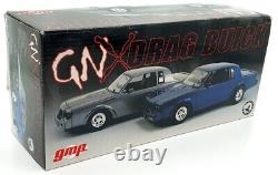 GMP 1/18 Scale Diecast G1800221 GNX Drag Buick Grand National Grey