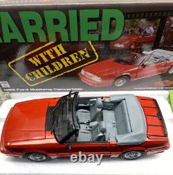 GMP 1/18 Scale Mustang GT Convertiable MARRIED WITH CHILDREN VERY RARE