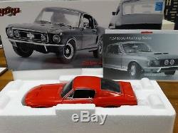 GMP 1968 Ford Mustang GT Fastback Red Custom 124 Scale Diecast #17 of 350 Car