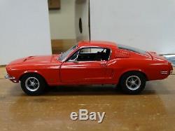 GMP 1968 Ford Mustang GT Fastback Red Custom 124 Scale Diecast #17 of 350 Car