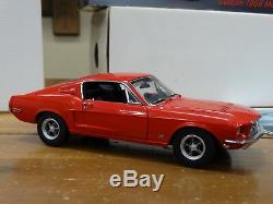 GMP 1968 Ford Mustang GT Fastback Red Custom 124 Scale Diecast #17 of 350 Car