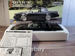 GMP 1986 Buick Grand National 118 Scale Diecast Part No. 8005 Model Car LE
