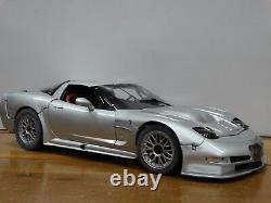 GMP 2001 Chevy Corvette C5-R Tribute Silver 112 Scale Diecast Street Model Car