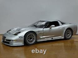 GMP 2001 Chevy Corvette C5-R Tribute Silver 112 Scale Diecast Street Model Car