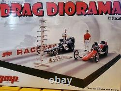 GMP Drag Strip Raceway Diorama 118 Scale Diecast Model Dragster Race Car Layout