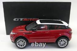 GT Autos / Welly 1/18 Scale Metal Model Range Rover Evoque Red