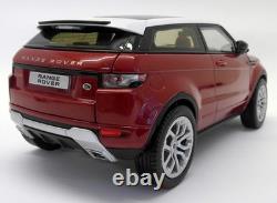 GT Autos / Welly 1/18 Scale Metal Model Range Rover Evoque Red