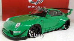 GT Spirit 1/18 Scale Resin GT074 Porsche 993 RWB 911 Green
