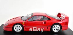 GT Spirit 1987 Ferrari F40 Red with Display Case in Massive 1/8 Scale