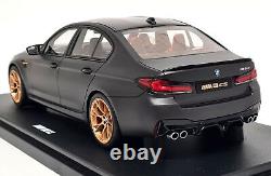 GTSpirit 1/18 BMW M5 CS Saloon 2021 Dark Grey Resin Scale Model Car