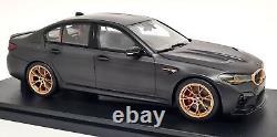 GTSpirit 1/18 BMW M5 CS Saloon 2021 Dark Grey Resin Scale Model Car