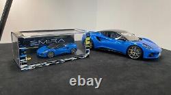 Genuine Official Lotus Emira 1/18 Scale Model By Top Speed Models Seneca Blue