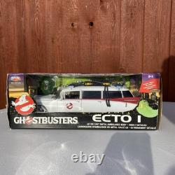 Ghostbusters 2004 Die Cast Ecto 1 Joyride Slimer Ghost 118 Scale Rare Model