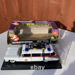Ghostbusters 2004 Die Cast Ecto 1 Joyride Slimer Ghost 118 Scale Rare Model