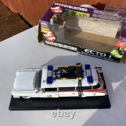 Ghostbusters 2004 Die Cast Ecto 1 Joyride Slimer Ghost 118 Scale Rare Model