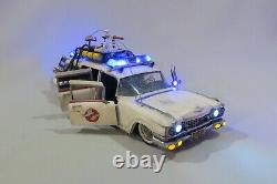 Ghostbusters Ecto 1 3d printed 1/12 scale or bigger 3d printed with leds kit
