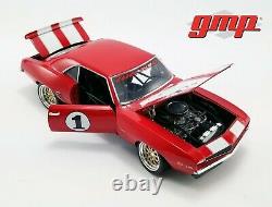 Gmp 18882 1969 Chevrolet Camaro Big Red #1 118 Scale