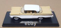 Goldvarg 1/43 Scale GC-090B 1958 Mercury Park Lane Mayfair YellowithWhite