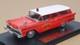 Goldvarg 1/43 Scale Gc-091c 1959 Ford Country Squire Fire Chief Red/white
