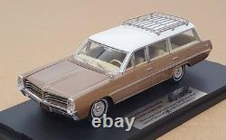 Goldvarg 1/43 Scale GC-093B 1964 Pontiac Safari S. Wagon Saddle Bronze/Cream