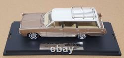 Goldvarg 1/43 Scale GC-093B 1964 Pontiac Safari S. Wagon Saddle Bronze/Cream